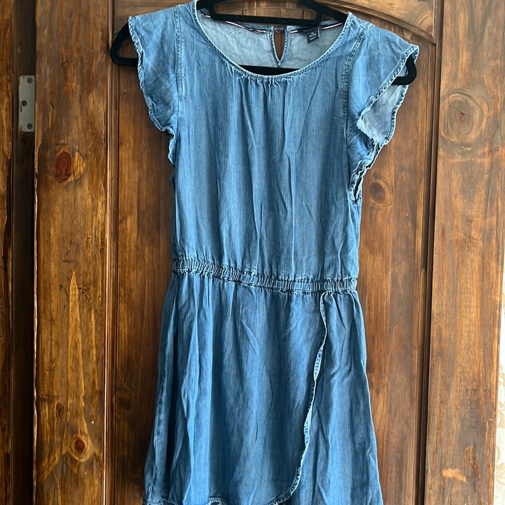 Tommy Hilfiger Girls chambray dress